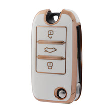 Load image into Gallery viewer, TPU Car Smart Key Cover Case Holder Bag Keychain Fob Protector Cover Leather for RX5 MG3 MG5 MG6 MG7 MG ZS GT GS 350 360 750 W5 Accessories
