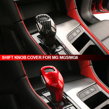Load image into Gallery viewer, Car Gear Shift Knob Head Decorative Interior Cover Trim For MG 6 MG5 MG6 HS ZS Accessories
