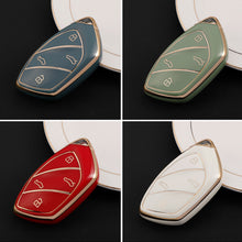 Load image into Gallery viewer, TPU Car 4 Buttons Key Case Soft Remote Control Protect Cover Auto Accessories For Roewe Ei5 MARVELX Marvelr MG ZS EV HS EHS ZX GT
