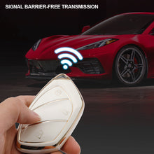 Load image into Gallery viewer, TPU Car 4 Buttons Key Case Soft Remote Control Protect Cover Auto Accessories For Roewe Ei5 MARVELX Marvelr MG ZS EV HS EHS ZX GT
