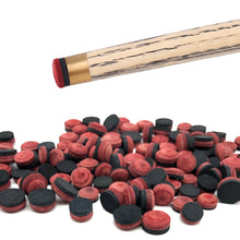 Load image into Gallery viewer, 1PC 11/12/14MM Multi-Layer Red Pool Cue Tip Chinese English American Cue Available Billiard Supplies
