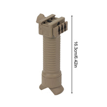 Load image into Gallery viewer, 1PC Glock/Precision Strike/Sijun /JM Tactical Toy Gun Grip Retractable Front Tube Decorated Fit With PEQ Rat Tail For 20MM Rails
