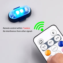Load image into Gallery viewer, Magnets RGB Led Aircraft Strobe lights Motorcycle Lights LED Flash Position Wireless Light Aircraft Airplane Helicopter Warning Lights
