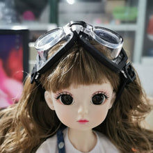 Load image into Gallery viewer, For Labubu Glasses 8cm Cute Plastic Glasses for 15cm Labubu Macaron and 60cm BJD Dolls and 1/3 BJD Dolls Toy Glasses Accessories
