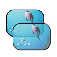 Load image into Gallery viewer, Cartoon Car Window Sun Shade Side Mesh Cover Curtain Sunshade Sun Visor For Car Trunk RV Travel Supply
