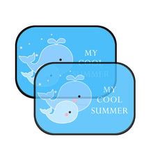 Load image into Gallery viewer, Cartoon Car Window Sun Shade Side Mesh Cover Curtain Sunshade Sun Visor For Car Trunk RV Travel Supply
