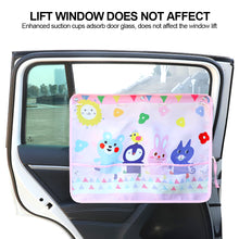Load image into Gallery viewer, Car Window Shades Mosquito Net Sun Cover Telescopic Fixed Suction Cup Sunshade UV Protection Block Curtain
