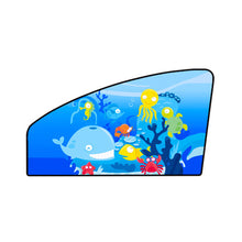 Load image into Gallery viewer, Car Window Shades Mosquito Net Sun Cover Telescopic Magnetic Sunshade UV Protection Block Curtain
