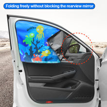Load image into Gallery viewer, Car Window Shades Mosquito Net Sun Cover Telescopic Magnetic Sunshade UV Protection Block Curtain
