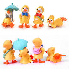 Load image into Gallery viewer, 4Pcs Car Interior Dashboard Ornaments Gifts Ducks Center Console Decoration Auto Accessories for Office Home Car
