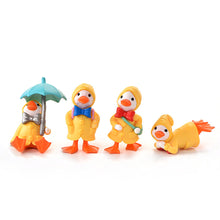 Load image into Gallery viewer, 4Pcs Car Interior Dashboard Ornaments Gifts Ducks Center Console Decoration Auto Accessories for Office Home Car
