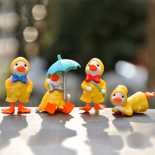 Load image into Gallery viewer, 4Pcs Car Interior Dashboard Ornaments Gifts Ducks Center Console Decoration Auto Accessories for Office Home Car
