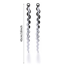 Load image into Gallery viewer, Wig Bubble Braid Simulation Fried Dough Twists Braid Long Braid Tissued Sweet Cool Spicy Girl Horsetail Twisted Dirty Braid
