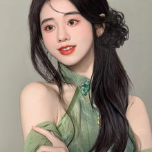 Load image into Gallery viewer, Wig Women's Low Ponytail Grab Clip Wig Braid Natural Simulation Hair Elegant High Ponytail Wig Braid
