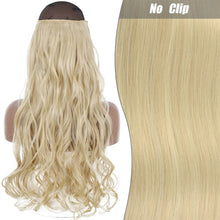 Load image into Gallery viewer, Highlight dyeing Female Long Hair Synthetic Fiber Long Hair Wig False Hair Piece One Piece Seamless Simulation Hair Extensions
