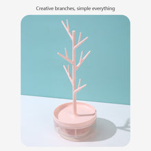 Load image into Gallery viewer, Jewelry Storage Box Branch Shape Rotate Base Multifunctional Storage Rack 2024 Trend Home Decoration Showing Stand
