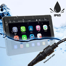 Load image into Gallery viewer, 7 Inch Motorcycle Navigation IPS GPS Wireless Apple Carplay Android Auto Motorcycle BT IP67 Waterproof Touch Screen Display
