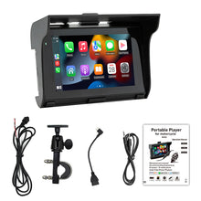 Load image into Gallery viewer, 5" Screen Motorcycle Navigation GPS Wireless Apple Carplay Android Auto Motorcycle BT IP67 Waterproof Touch Screen Display
