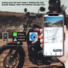 Load image into Gallery viewer, 6.25" Motorcycle CarPlay Motorcycle Navigation Screen Dual Bluetooth Wireless CarPlay Android Auto IP65 Waterproof 1200nit
