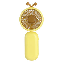 Load image into Gallery viewer, Cute Handheld Small Fan Portable Silent Office Desk Student On Dormitory Charging Outdoor Hand Holding Fan Small
