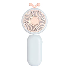 Load image into Gallery viewer, Cute Handheld Small Fan Portable Silent Office Desk Student On Dormitory Charging Outdoor Hand Holding Fan Small
