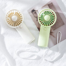 Load image into Gallery viewer, Mini Fan Portable Convenient Creative Small Fan Handheld Pocket Hand-held Fan Lightweight Adjustable Cute Small Fan Student Gift
