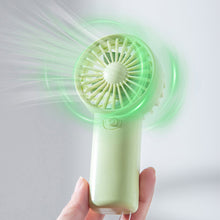 Load image into Gallery viewer, Mini Fan Portable Convenient Creative Small Fan Handheld Pocket Hand-held Fan Lightweight Adjustable Cute Small Fan Student Gift
