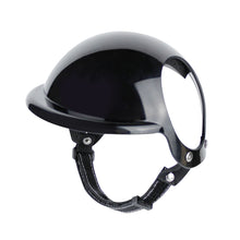 Load image into Gallery viewer, Pet Dogs Helmet Safety Cap For Motorcycle Black Plastic Ridding Cap Pets Dog Cats Protect Supplies Puppy Dog Cool Accessories
