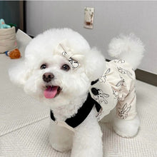 Load image into Gallery viewer, Pet Dog Jumpsuits for Rabbit Print Dog Sling Dress Summer Winter Pet Outfits Puppy Skirt Dog Clothes
