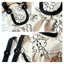 Load image into Gallery viewer, Pet Dog Jumpsuits for Rabbit Print Dog Sling Dress Summer Winter Pet Outfits Puppy Skirt Dog Clothes
