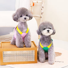 Load image into Gallery viewer, 1Set Pet Dog Harness Vest Puppy Clothes Traction Harness Summer Letter Harness Leash Dog Collar Pet Accessories
