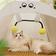 Load image into Gallery viewer, Cooling Pet Cat Tent Cave Outdoor Travel Cat Sleeping House Comfortable Puppy Bed Cat Nesk Kennel Pet Supplies Foldable Dog Nest
