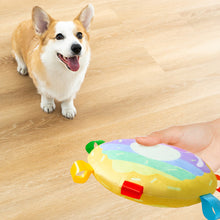 Load image into Gallery viewer, Interactive Ball Dog Toy for Aggressive Chewers Training Decompress Bite Resistant Plush Handle Dog Toys with Bells Pet Supplies
