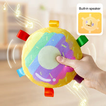 Load image into Gallery viewer, Interactive Ball Dog Toy for Aggressive Chewers Training Decompress Bite Resistant Plush Handle Dog Toys with Bells Pet Supplies
