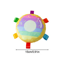 Load image into Gallery viewer, Interactive Ball Dog Toy for Aggressive Chewers Training Decompress Bite Resistant Plush Handle Dog Toys with Bells Pet Supplies
