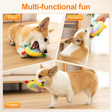 Load image into Gallery viewer, Interactive Ball Dog Toy for Aggressive Chewers Training Decompress Bite Resistant Plush Handle Dog Toys with Bells Pet Supplies
