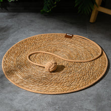 Load image into Gallery viewer, Dog Air Conditioning Mat Summer Rattan Pet Mat Pet Supplies Cooling Mat Cat Cooling Pad for Small Medium Cat

