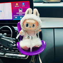 Load image into Gallery viewer, Car Doll Safety Seat for OB11 Labubu Cartoon Chair Model for Labubu Car Seat Outlet Decor for Labubu Doll Car Interior Styling
