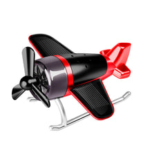 Load image into Gallery viewer, Creative Car Central Control Air Freshener Mini Solar Aircraft Decoration Car Perfume Air Freshener Fragrance Airplane Ornament

