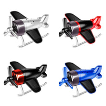 Load image into Gallery viewer, Creative Car Central Control Air Freshener Mini Solar Aircraft Decoration Car Perfume Air Freshener Fragrance Airplane Ornament
