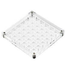 Load image into Gallery viewer, Seashell Display Box Acrylic Magnetic Diamond Display Case Acrylic Organizer Box Stackable Jewelry Gem Organizers Compartment
