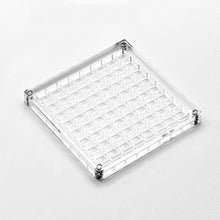 Load image into Gallery viewer, Seashell Display Box Acrylic Magnetic Diamond Display Case Acrylic Organizer Box Stackable Jewelry Gem Organizers Compartment
