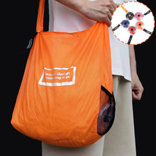 Load image into Gallery viewer, Folding Shopping Bag Retractable Home Storage Bag Small Disc Eco-friendly Bags Ultra Compact Portable Bag
