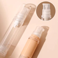 Load image into Gallery viewer, 5/10ML Liquid Foundation Travel Bottle Cosmetics Eye Cream Vacuum Bottle Press Bottle Spray Bottle Travel Portable Refillable Bottles
