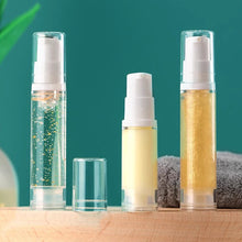 Load image into Gallery viewer, 5/10ML Liquid Foundation Travel Bottle Cosmetics Eye Cream Vacuum Bottle Press Bottle Spray Bottle Travel Portable Refillable Bottles
