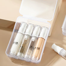 Load image into Gallery viewer, 4pcs/set 5/10ML Liquid Foundation Travel Bottle Cosmetics Eye Cream Vacuum Bottle Press Bottle Spray Bottle Travel Portable Refillable Bottles
