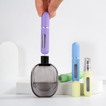 Load image into Gallery viewer, Candy Color 5ML Mini Perfume Bottle Filling Perfume Spray Bottle Liquid Sub-Bottling Fine Mist Spray Refillable Jar Empty Bottle
