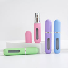Load image into Gallery viewer, Candy Color 5ML Mini Perfume Bottle Filling Perfume Spray Bottle Liquid Sub-Bottling Fine Mist Spray Refillable Jar Empty Bottle
