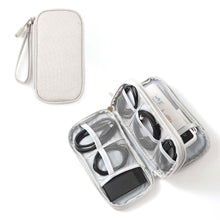 Load image into Gallery viewer, Travel Portable Digital Accessories Storage Bag Data Cable Waterproof Storage Bag U Disk Charging Bank Storage Box

