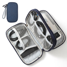 Load image into Gallery viewer, Travel Portable Digital Accessories Storage Bag Data Cable Waterproof Storage Bag U Disk Charging Bank Storage Box
